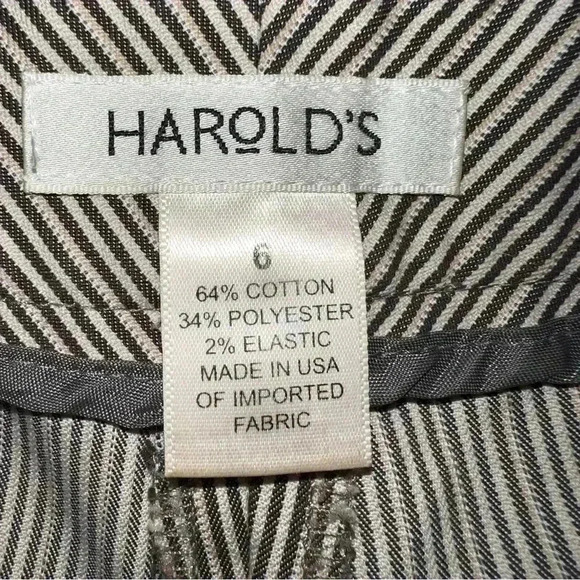 Striped brown and cream cuffed size 6 - Picture 4 of 6